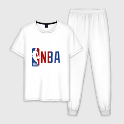 Мужская пижама хлопок NBA - big logo
