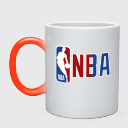 Кружка хамелеон NBA - big logo