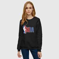 Женский свитшот хлопок NBA - big logo - фото 2