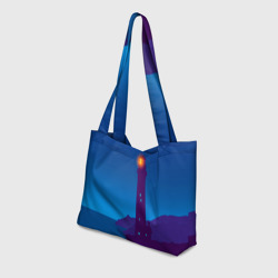 Пляжная сумка 3D Маяк в ночи - фото 2