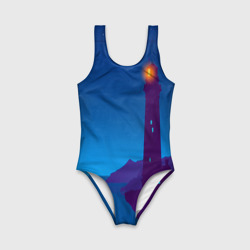 Детский купальник 3D Маяк в ночи - фото 2