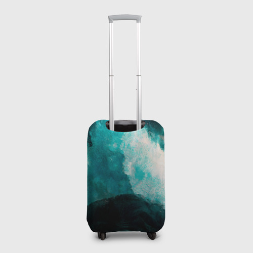 Чехол для чемодана 3D Бушующее море, цвет 3D печать - фото 2