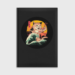 Ежедневник Большой японский кот с суши