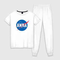 Женская пижама хлопок Анна в стиле NASA