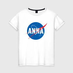 Женская футболка хлопок Анна в стиле NASA