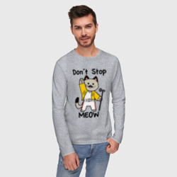 Мужской лонгслив хлопок Freddy MEOWcury - фото 2