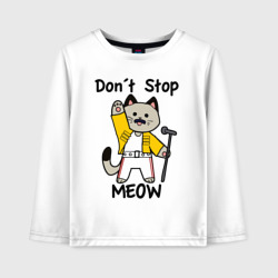 Детский лонгслив хлопок Freddy MEOWcury