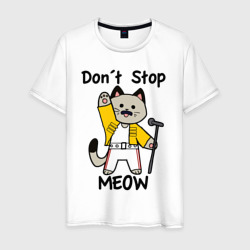Freddy MEOWcury – Мужская футболка хлопок с принтом купить со скидкой в -20%