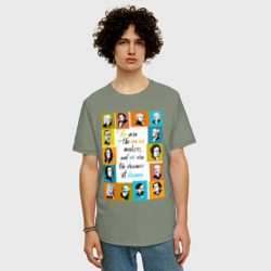 Мужская футболка хлопок Oversize Мы создатели музыки - фото 2