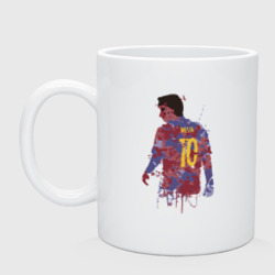 Кружка керамическая Color Messi