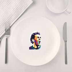 Набор: тарелка + кружка Месси футболист - фото 2