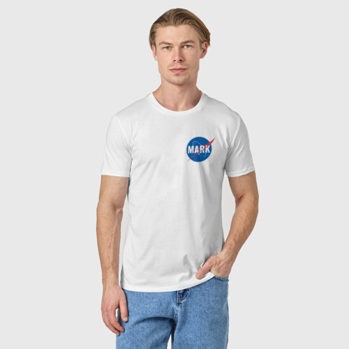 Мужская футболка хлопок Марк в стиле NASA - фото 3