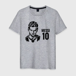 Messi 10 – Мужская футболка хлопок с принтом купить со скидкой в -20%