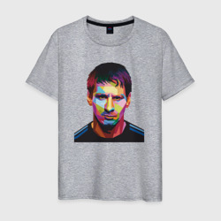 Мужская футболка хлопок Face Messi