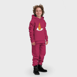 Детский костюм хлопок Oversize Морковик - фото 2