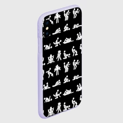 Чехол для iPhone XS Max матовый Камасутра - позы любви - фото 2