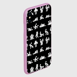 Чехол для iPhone XS Max матовый Камасутра - позы любви - фото 2