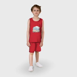 Детская пижама с шортами хлопок Санкт-Петербург. Адмиралтейство - фото 2