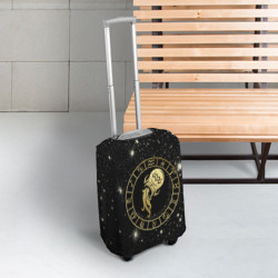 Чехол для чемодана 3D Знак Водолея на звездном небе - фото 2