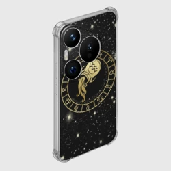 Чехол для Huawei Pura 70 Pro Знак Водолея на звездном небе - фото 2