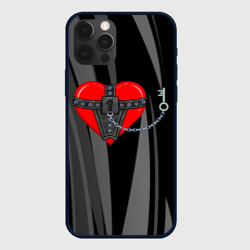 Сердце и ключ BDSM – Чехол для iPhone 12 Pro Max с принтом купить