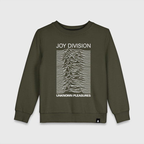 Детский свитшот хлопок Joy Division, цвет хаки