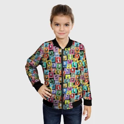 Детский бомбер 3D Великие композиторы на марках - фото 2