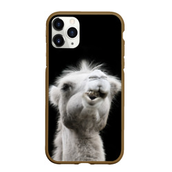 Чехол для iPhone 11 Pro матовый Веселый верблюд