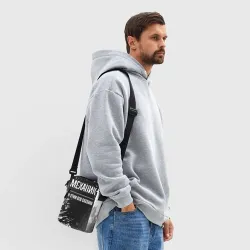 Сумка через плечо 3D Механик и этим все сказано: на темном - фото 2