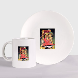 Cardcaptor Sakura – Набор: тарелка + кружка с принтом купить