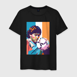 Диего – Мужская футболка хлопок с принтом купить со скидкой в -20%