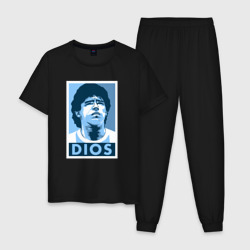 Мужская пижама хлопок Dios Maradona