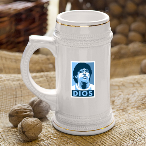 Кружка пивная Dios Maradona - фото 4