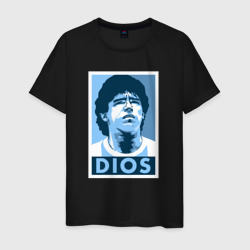 Dios Maradona – Мужская футболка хлопок с принтом купить со скидкой в -20%