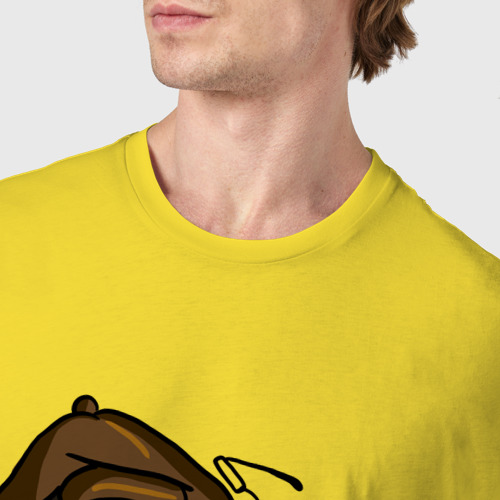 Мужская футболка хлопок с принтом Рампо Эдогава, фото #4