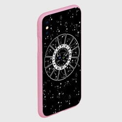 Чехол для iPhone XS Max матовый Созвездия и котик символ года 2023 - фото 2