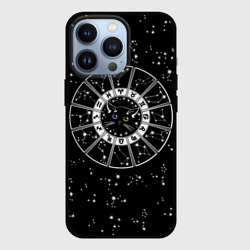 Чехол для iPhone 13 Pro Созвездия и котик символ года 2023