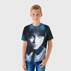 Детская футболка 3D Уэнсдэй: дочь Аддамсов - фото 2