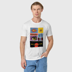 Мужская футболка хлопок Mind-blowing space art - фото 2