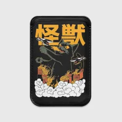 Картхолдер Magsafe магнитный Кот-Годзилла