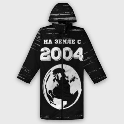 Женский дождевик 3D На Земле с 2004: краска на темном