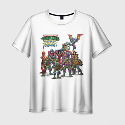 Turtles fighters - черепашки ниндзя – Мужская футболка 3D с принтом купить со скидкой в -31%