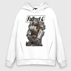 Мужское худи Oversize хлопок Paladin Danse of the Brotherhood of Steel Fallout 4