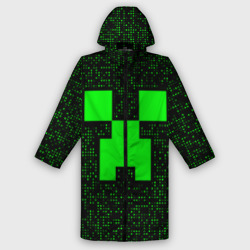 Minecraft green squares – Дождевик унисекс 3D с принтом купить