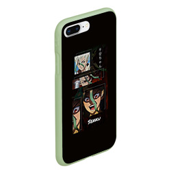 Чехол для iPhone 7Plus/8 Plus матовый Доктор Стоун аниме - фото 2