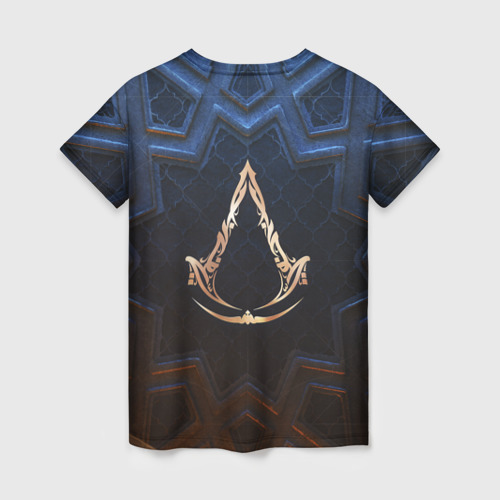 Женская футболка 3D Знак братства ассасинов, цвет 3D печать - фото 2