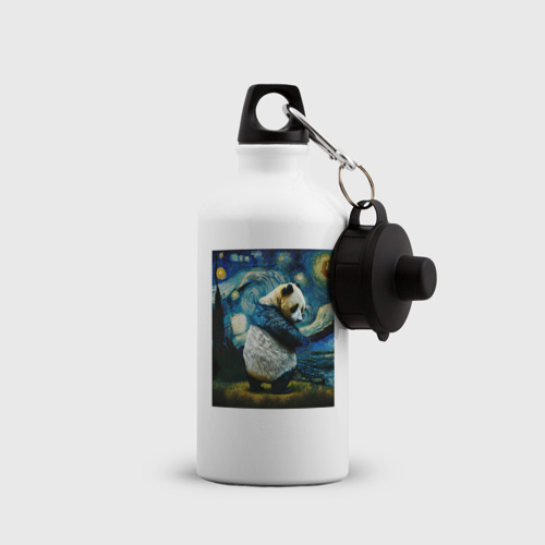 Бутылка спортивная Панда Ван Гога - фото 4