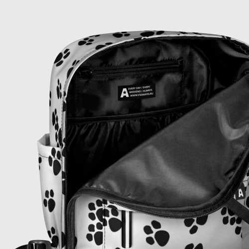 Женский рюкзак 3D с принтом Любовь к пушистым, фото #5