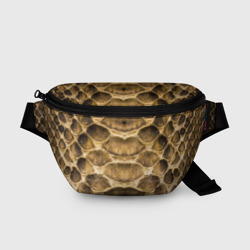 Поясная сумка 3D Чешуя змеи - змеиная шкура