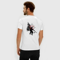 Мужская футболка хлопок Slim CS:GO - Graffiti Angel of Death - фото 2
